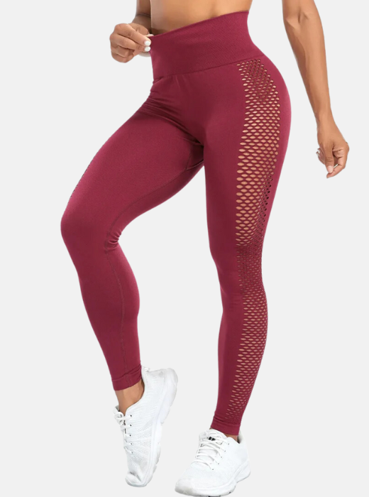 Legging Cintura alta Vinho PushUp