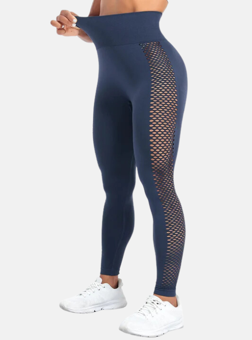 Legging Cintura alta Azul PushUp