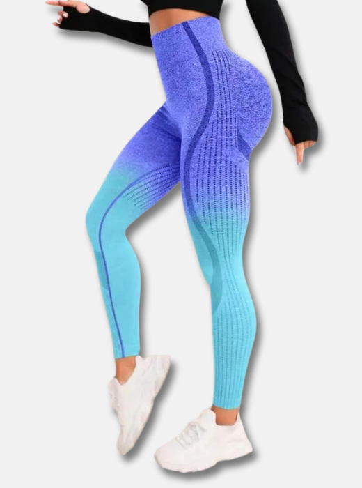 Legging Degradê Azul Push Up