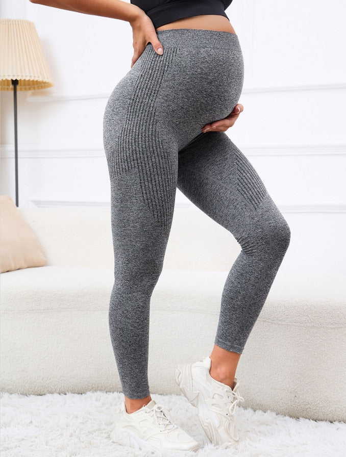 Legging Gestante Cinza