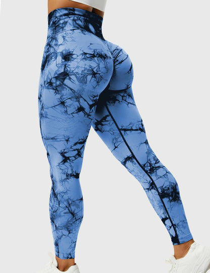 Legging Camuflada PushUp Azul