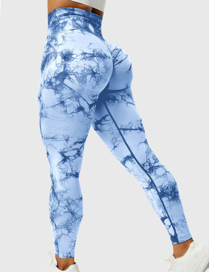 Legging Camuflada PushUp Azul Claro