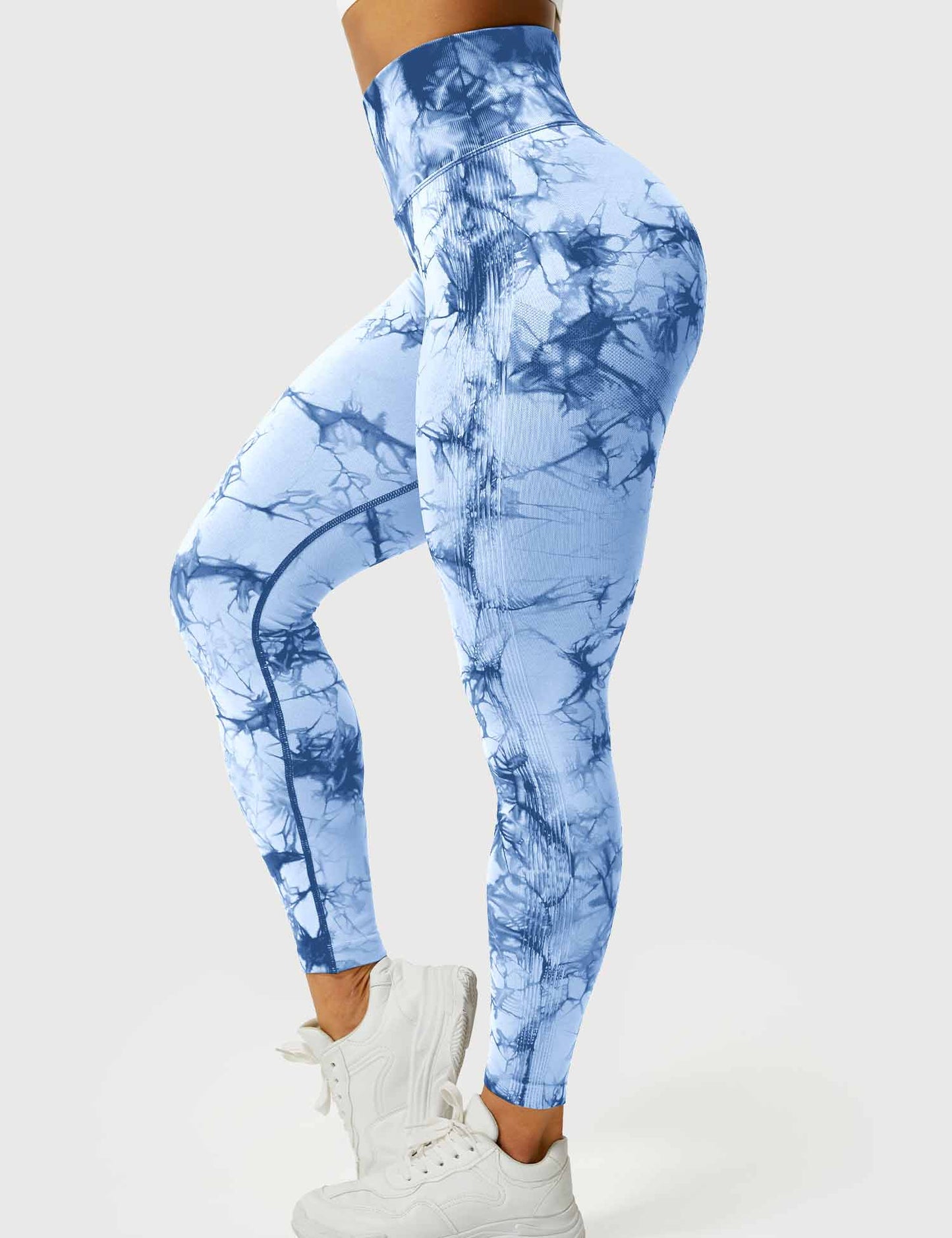 Legging Camuflada PushUp Azul Claro